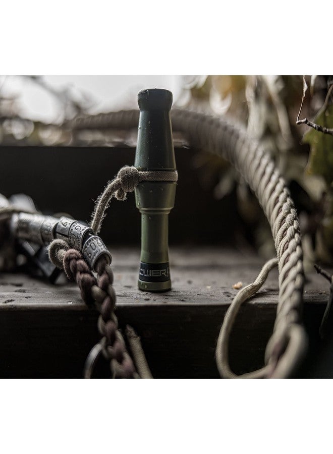 Power Calls Mallard Duck Call | Impact | Durable & Powerful Single Reed Molded Call for Competition, Waterfowl Hunting, Field Use & Outdoor Adventures | OD Green - Image 5